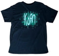 Korn Matrix Style Graphic Band T Shirt Black Large