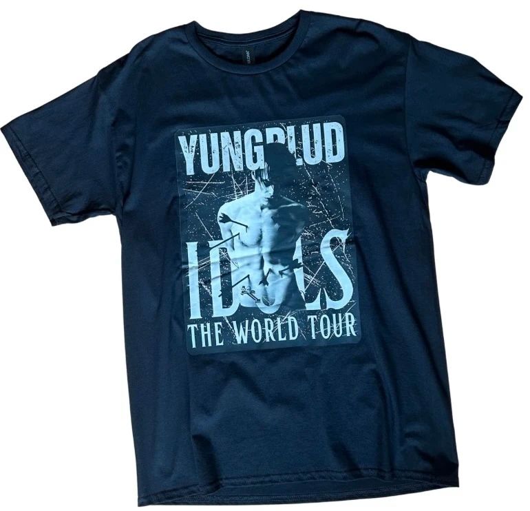 Yungblud Idols World Tour T shirt black graphic alternative rock tee size M