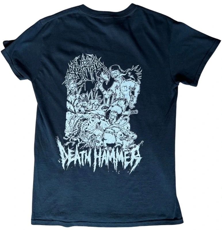 Flayed Disciple Death Hammer Band T Shirt Medium Black