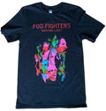 Foo Fighters Wasting Light Album Graphic T Shirt Black Small Rock Band Tee