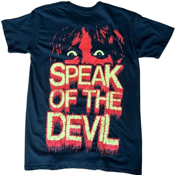 Ozzy Osbourne Speak Of The Devil T Shirt XS Double Sided Metal Band Tee 17x27
