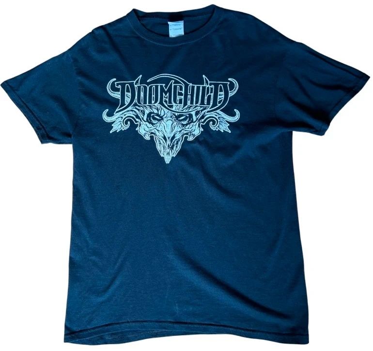 Doomchild Doomcore Band T Shirt Medium Black Graphic Metal
