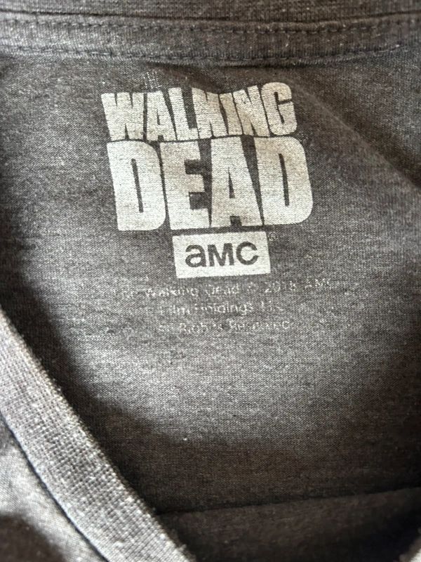 The Walking Dead AMC Graphic T Shirt Grey Medium