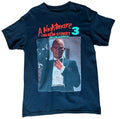A Nightmare On Elm Street 3 Dream Warriors Freddy Krueger Horror Movie T Shirt Black M