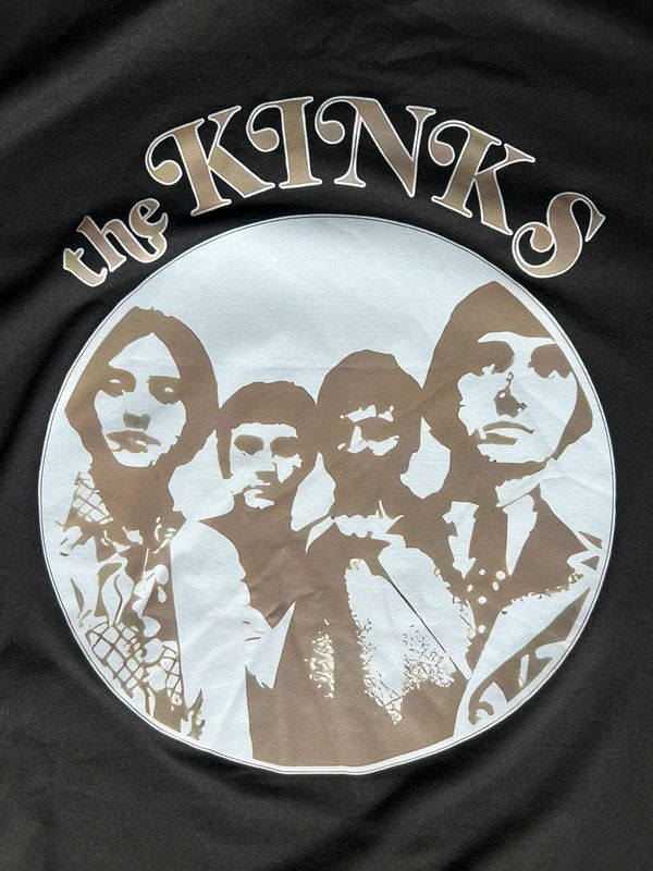 The Kinks Band Graphic T Shirt Classic Rock Tee XL