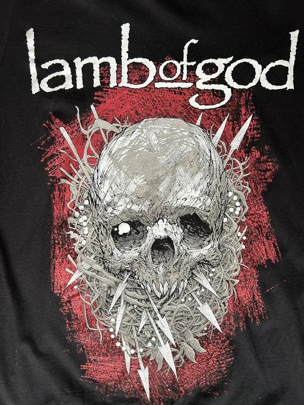 Lamb Of God Europe 2019 Tour Band T Shirt Mens Small Black Metal Graphic Tee
