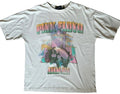 Pink Floyd Animals Band T Shirt XS Official Album Graphic Rock Tee Cream Vintage Style