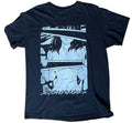 Anonymous Anime Graphic T Shirt Mens Large Black Manga Style Streetwear