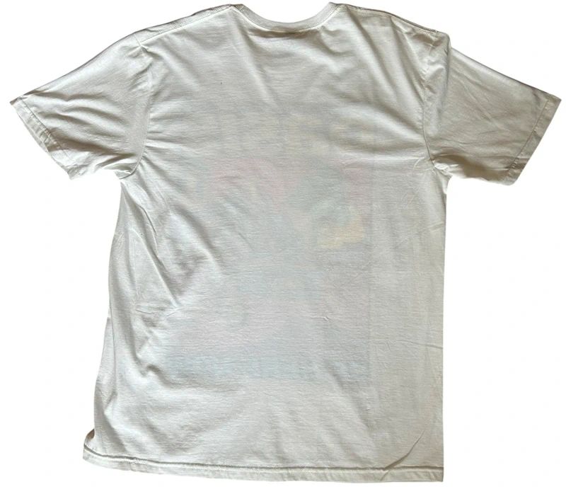 Oasis Be Here Now Band T Shirt Large Britpop Liam Gallagher 90s Album Graphic White Tee