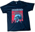 The Exploited band T shirt black graphic punk rock skull tee size L