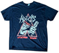 The Adicts Affliction Chaos Punk Band T Shirt Black XL