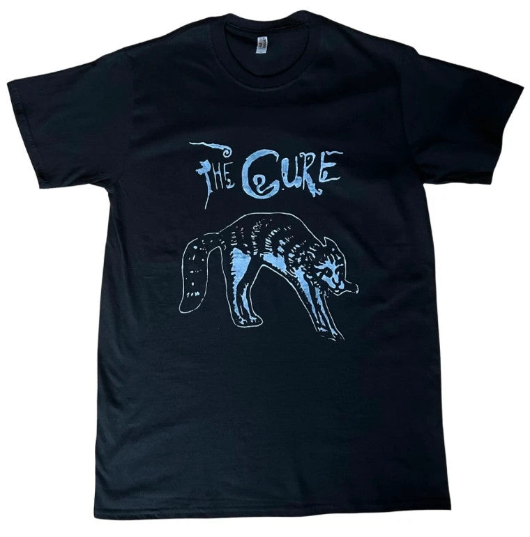 The Cure Cat Graphic Band T Shirt Black Medium Gothic Post Punk Indie Rock Tee Shirt