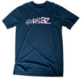 Gorillaz Logo Band T Shirt Mens XL Black Damon Albarn Graphic Tee