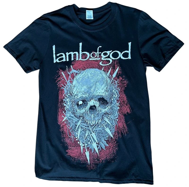 Lamb Of God Europe 2019 Tour Band T Shirt Mens Small Black Metal Graphic Tee