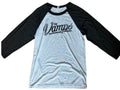 The Vamps McVey Raglan T Shirt Small Grey Black Band Top 17x27