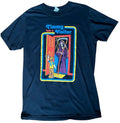 Timmy Has A Visitor T Shirt Large Horror Graphic Tee Dark Humour Print 19x31