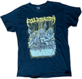 Foul Body Autopsy Band T Shirt Medium Black Death Metal