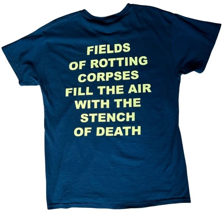 Foul Body Autopsy Band T Shirt Medium Black Death Metal